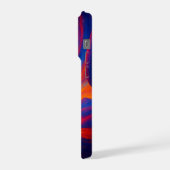 Solitude Under the Sun Vibrant Abstract iPhone Hoesje (Linkerkant)