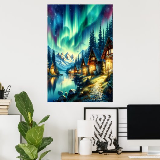 Solitudes Haven Poster (Thuiskantoor)