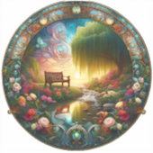 Solitudes heiligdom een keramische weg naar reflec sticker (Voorkant)