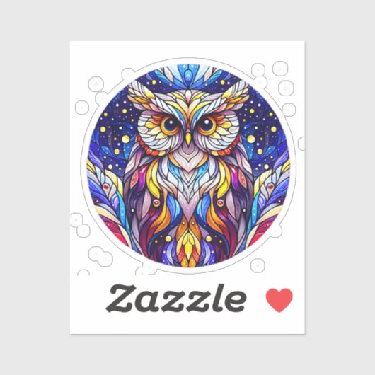 Solitudes heiligdom een keramische weg naar reflec sticker (Vel)