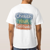 Solitude's Omhelzen t shirt ontwerp (Achterkant)