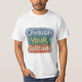 Solitude's Omhelzen t shirt ontwerp