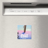 Söll, Oostenrijk Ski-reisposter Magneet (Insitu (Vaatwasser))