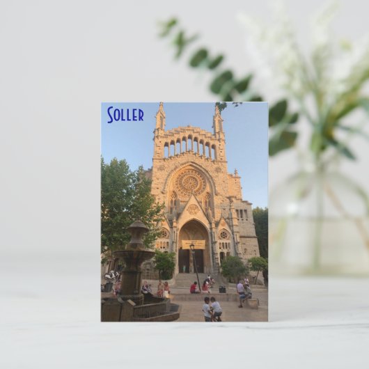 Soller - Mallorca Briefkaart (Staand voorkant)