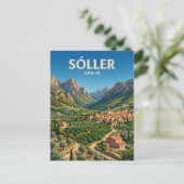 Sóller-vallei Spanje Briefkaart (Staand voorkant)