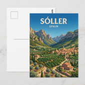 Sóller-vallei Spanje Briefkaart (Voorkant / Achterkant)