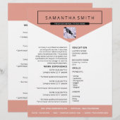 Sollicitatiebrief cv professioneel cv (Voorkant / Achterkant)