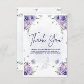 Sollicitatiegesprek Bedankt kaart (Voorkant / Achterkant)