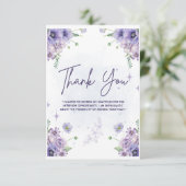 Sollicitatiegesprek Bedankt kaart (Staand voorkant)