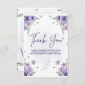 Sollicitatiegesprek Bedankt kaart (Voorkant / Achterkant)