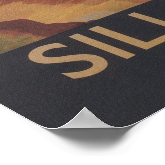 Sollith op de Solway, Engeland,  Golf Poster (Hoek)