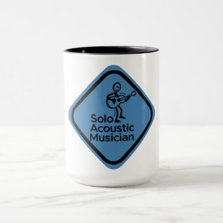 Solo Acoustic Musician Mok Blue