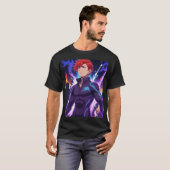 solo Anime Poster – Vurige rode haren, Intense Act T-shirt (Voorkant volledig)