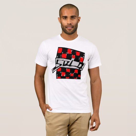 Solo Checkerd T-shirt (Voorkant volledig)