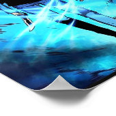 Solo Cool Anime Leveling Poster (Hoek)