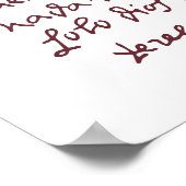 Solo Dios basta (Laat niets je storen) Poster (Hoek)