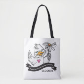 Solo Ducky Pattern Tote Bag (Voorkant)