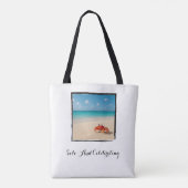 Solo en feestvieren - zelfverzekerde krab tote bag (Achterkant)