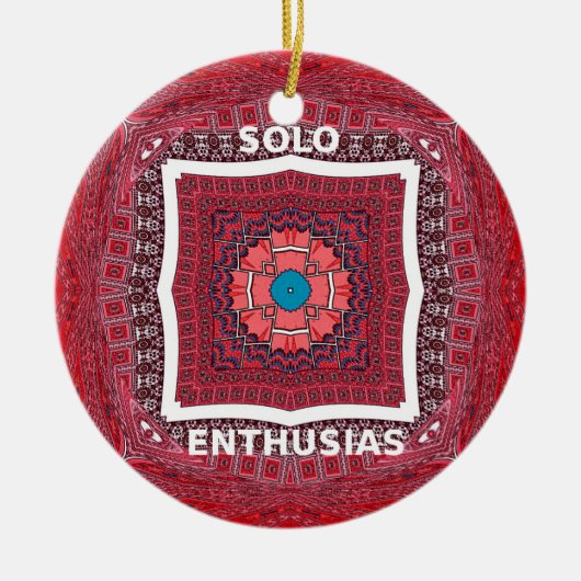 Solo Enenthoum Keramisch Ornament (Voorkant)