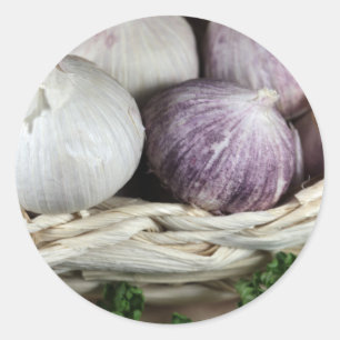 Solo Garlic Ronde Sticker