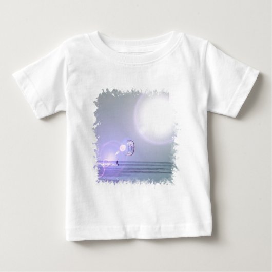 Solo Kiteboard Baby T-Shirt (Voorkant)