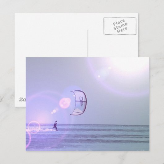 Solo Kiteboard Briefkaart (Voorkant / Achterkant)