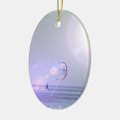 Solo Kiteboarder Ornament (Links)