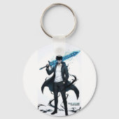 Solo Leveling Keychain - Sung Jin-Woo & Shadow Arm (Achterkant)