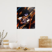 Solo Leveling Sung Jin Woo Poster (Keuken)