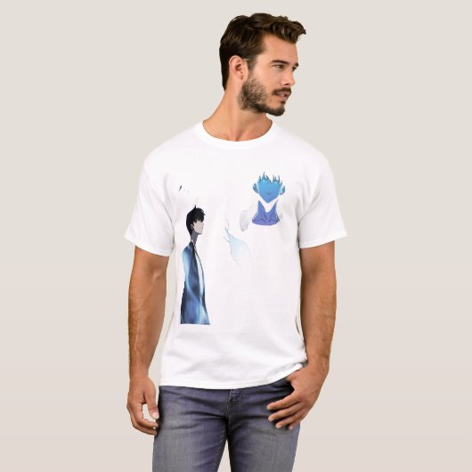 🖤 Solo Leveling T-Shirt | Anime Inspired Design (Voorkant volledig)