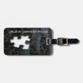 Solo Ontbrekende foto van het puzzelstuk Bagagelabel (Voorkant horizontaal)