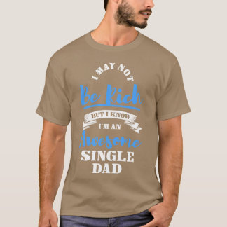 Solo Ouder Vader Nakomelingen retro T-shirt