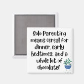 Solo Ouderschap betekent... Magnet (Voorkant / Achterkant)