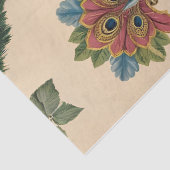 Solo Peacock Decoupage Tissue Paper Tissuepapier (Detail)