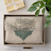 Solo Peacock Decoupage Tissue Paper Tissuepapier (Geschenk)