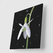 Solo Perfectie Vierkante Klok (Hoek)