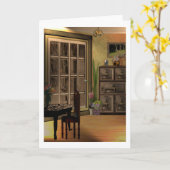 Solo pomme LeeMarie's creatief ontwerp Kaart (Gele Bloem)