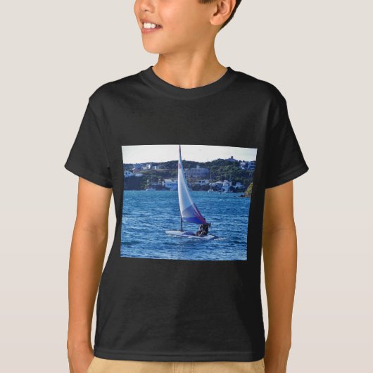 Solo Sailing Dinghy T-shirt (Voorkant)