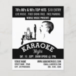 Solo Singer, Karaoke Event Adverteren Flyer<br><div class="desc">Solo Singer,  Karaoke Event Adverteren Flyer door de Visitekaartje winkel.</div>