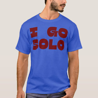 SOLO Solo Camp Funny Adventure Mannen Vrouwen T-shirt