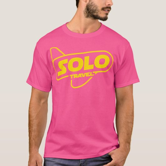 Solo Travel T-shirt (Voorkant)