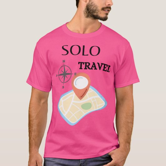 Solo Travel T-shirt (Voorkant)