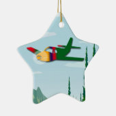 Solo-vlucht Keramisch Ornament (Rechts)