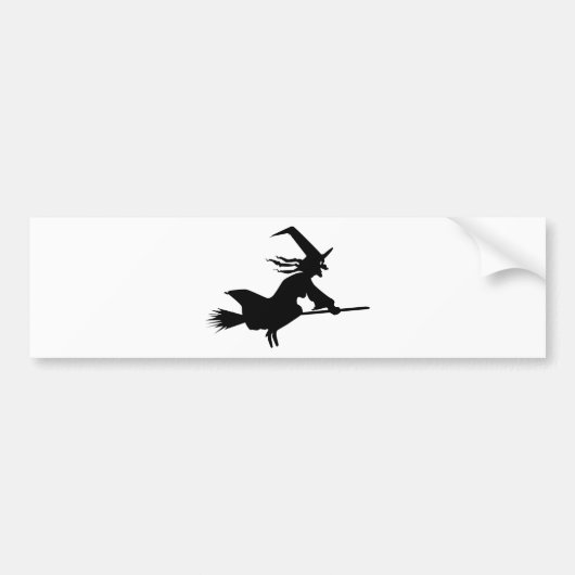 Solo Witch Bumpersticker (Voorkant)