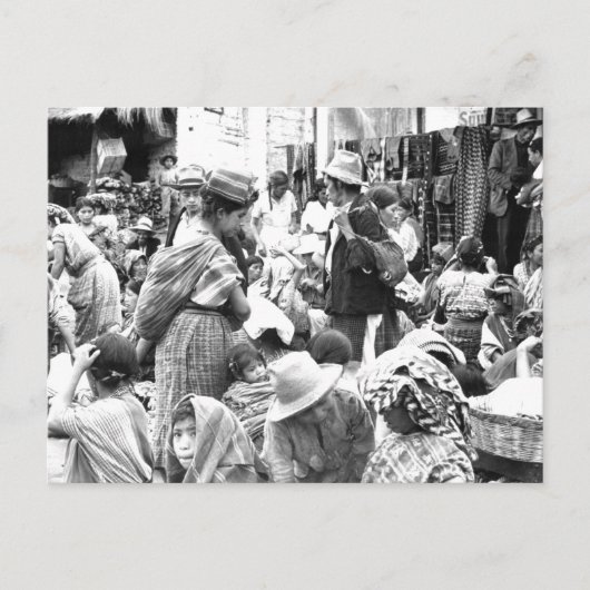 Sololá markt Guatemala  foto Briefkaart (Voorkant)