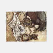 Solomon Crow en de Mice van het Kind Arthur Rackha Fleece Deken (Voorkant (Horizontaal))