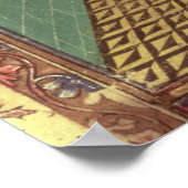 Solomon dicteert de spreekwoorden poster (Hoek)