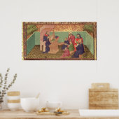 Solomon dicteert de spreekwoorden poster (Keuken)