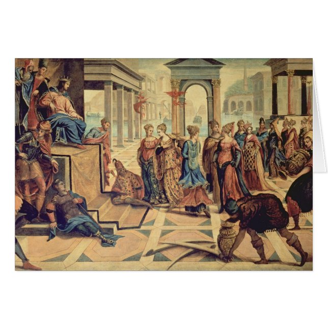 Solomon en de koningin van Sheba (Voorkant Horizontaal)