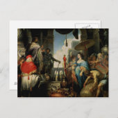 Solomon en de koningin van Sheba Briefkaart (Voorkant / Achterkant)